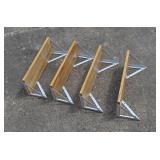 Set of 4 Shelves 17" Each