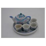 7 Piece Miniature China Tea Set