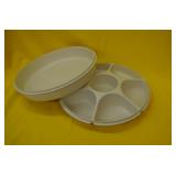 Tupperware Snack Tray with Lid