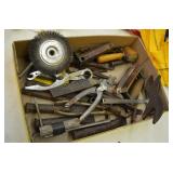 Box Lot of Tools & Chisels