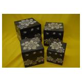 Set of 4 Decorative Nesting Boxes