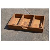 Heavy Oak Frame Box/Step 28x16x4