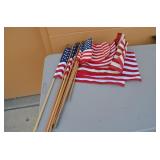 Lot of 10 Flags up to 10x16"
