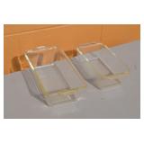 Lot of 2 PYREX Bread Pans