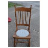 Antique Oak Rocking Chair