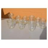 Box of 9 Wide Mouth Canning Jars
