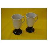 Lot of 2 Hall USA Latte Cups