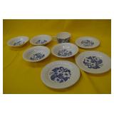 Homer Laughlin Wild Rose Pattern 8 Pieces
