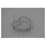 Candlewick Heart Shaped Trinket Bowl