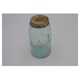 RARE Root Blue Canning Jars