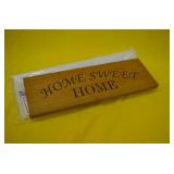 Wood "Home Sweet Home" Sign