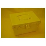 Vintage Sewing Box & Contents