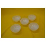 Lot of 5 Fire King Bowls