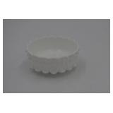 Fenton White Serving Bowl