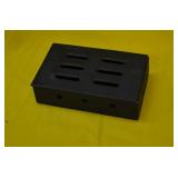 Cast Iron BBQ Grill Smoke Chip Box with Lid