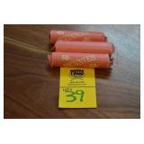 3 Rolls Unsorted Pennies