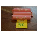 3 Rolls Unsorted Pennies
