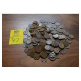 Large Lot of Unsorted Wheat Pennies