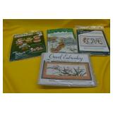 Lot of 4 New Needle Art Projects