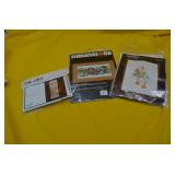 Lot of 4 New Cross Stitch Kits