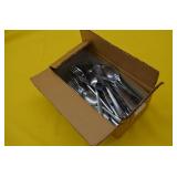 Box of Stainless Flatware