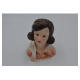 Vintage Lefton Head Vase #624