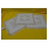 Lot of 3 New Lace Pillows Ready for Stuffing