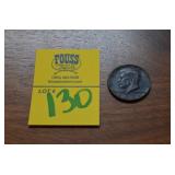 1964  90% Silver Half Dollar Coin