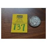 1935 Peace Silver Dollar Coin