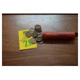 Roll of Unsorted Wheat Pennies