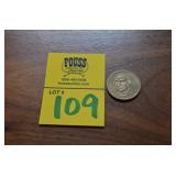 George Washington Gold Colored $1 Coin