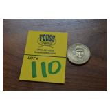 Thomas Jefferson Gold Colored $1 Coin