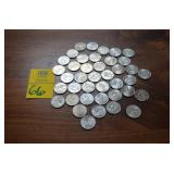 Roll of 40 Unsorted State Quarters