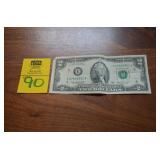 2003 A $2 Legal Tender Bill