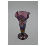 Fenton Purple Amethyst Vase