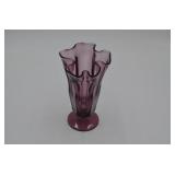 Fenton Deep Purple Vase - Read Below