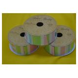 3 NEW Rolls of Ribbon Retail $5.99 EACH