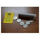 Roll of 2005 American Bison Nickels +6