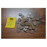 Lot of Unsorted Wheat Pennies