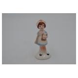 VIntage Red Cross Nurse Figurine with Chart