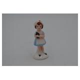 Vintage Red Cross Nurse Figurine w/ Water Bottle