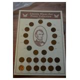 Lincoln Wheat-Ear Penny Collection 1934-1958