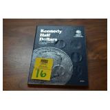 Kennedy Half Dollar Coins & Book 1964-1985
