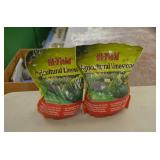 2- 6lb Bags Agricultural Lime Stone