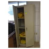 2 Door Metal Cabinet ** & Contents
