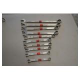 Set of 10 Craftsman Wrenches Up to 1 1/16th