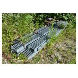 6 Pieces Galvanized Steel Tread Track 10-12ft lg