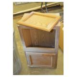 2 Door Oak Wall Cabinet