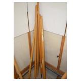 Lot of 6 New Garden Tool Handles