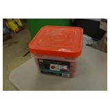 New Container of 1' Plastic Cap Nails